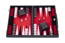 Carica l&#39;immagine nel visualizzatore di Gallery, Set Backgammon 18&quot; colore rosso/nero/bianco
