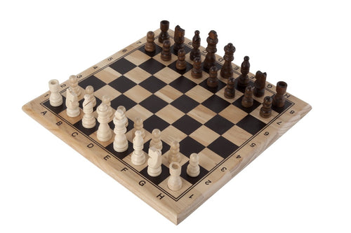 Set di scacchi in legno 29x29 cm