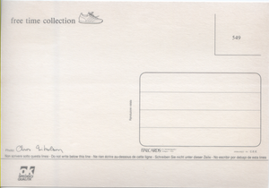 Cartolina Collezione Free Time (549) Nudo di Donna con telo- Italcards Bologna