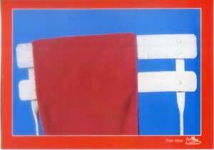 Cartolina Fantasia Italcards (FT 504) - Panca con asciugamano