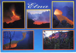 Cartolina Etna (148) Edizione Arcangelo Santagati Editore