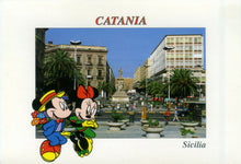 Carica l&#39;immagine nel visualizzatore di Gallery, Cartolina Walt Disney Catania Piazza Stesicoro 12 x 17