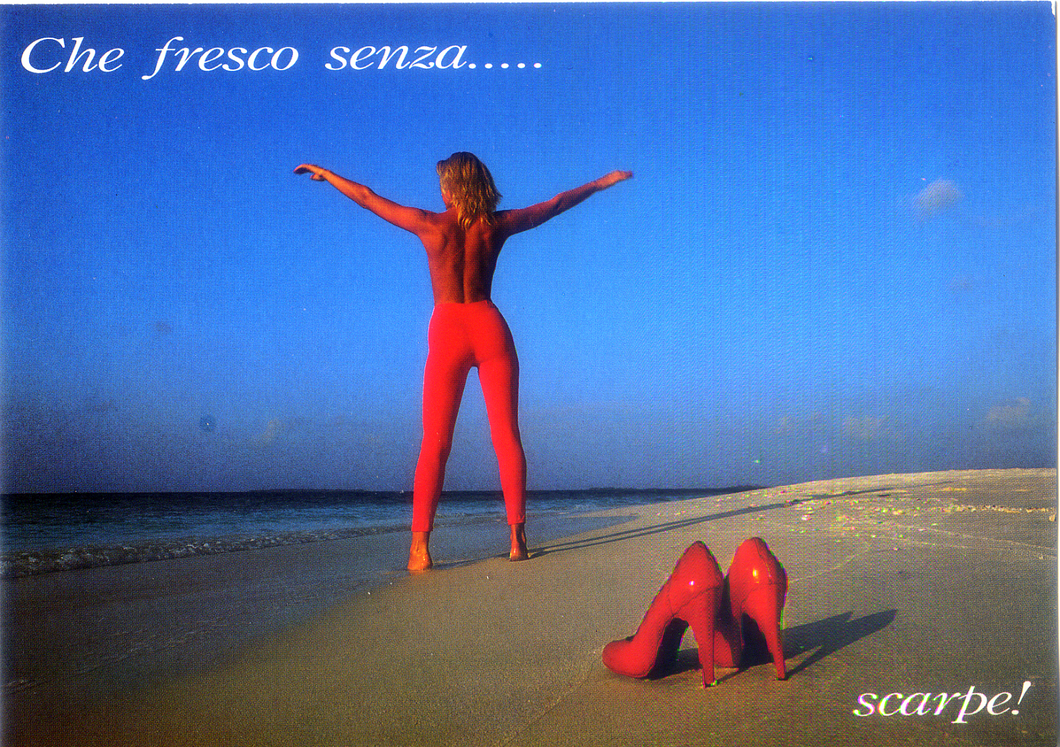 Cartolina Fantasia Italcards (S/36/11) - Che fresco senza scarpe