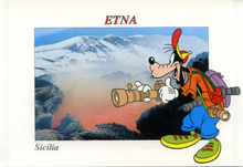 Carica l&#39;immagine nel visualizzatore di Gallery, Cartolina Walt Disney Etna - Bocca Effusiva
