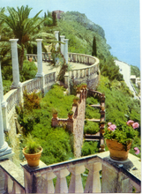 Carica l&#39;immagine nel visualizzatore di Gallery, Cartolina Taormina Giardini sulle Rocce (017/29) Continental S.r.l. anni &#39;60