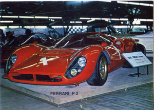 Cartolina Automobile Ferrari P2 (544/5) Continental S.r.l.