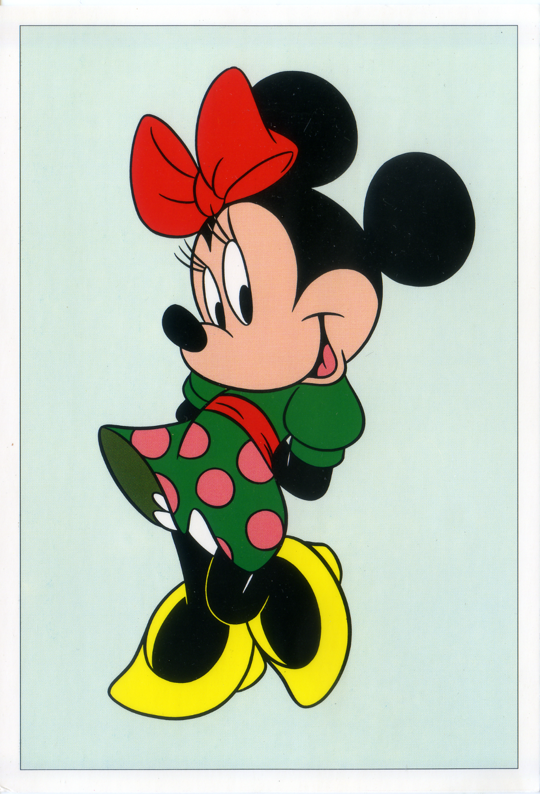 Cartolina Walt Disney Minnie 12 x 17