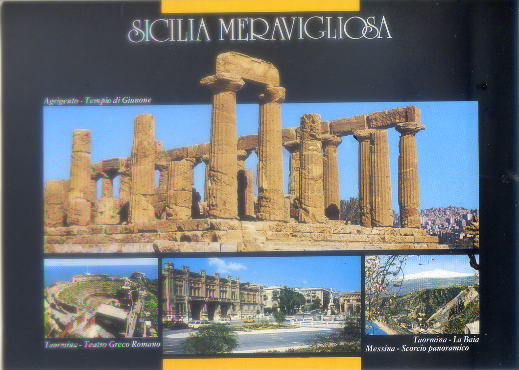 Cartolina Sicilia Meravigliosa (26273-F) - Kina Italia