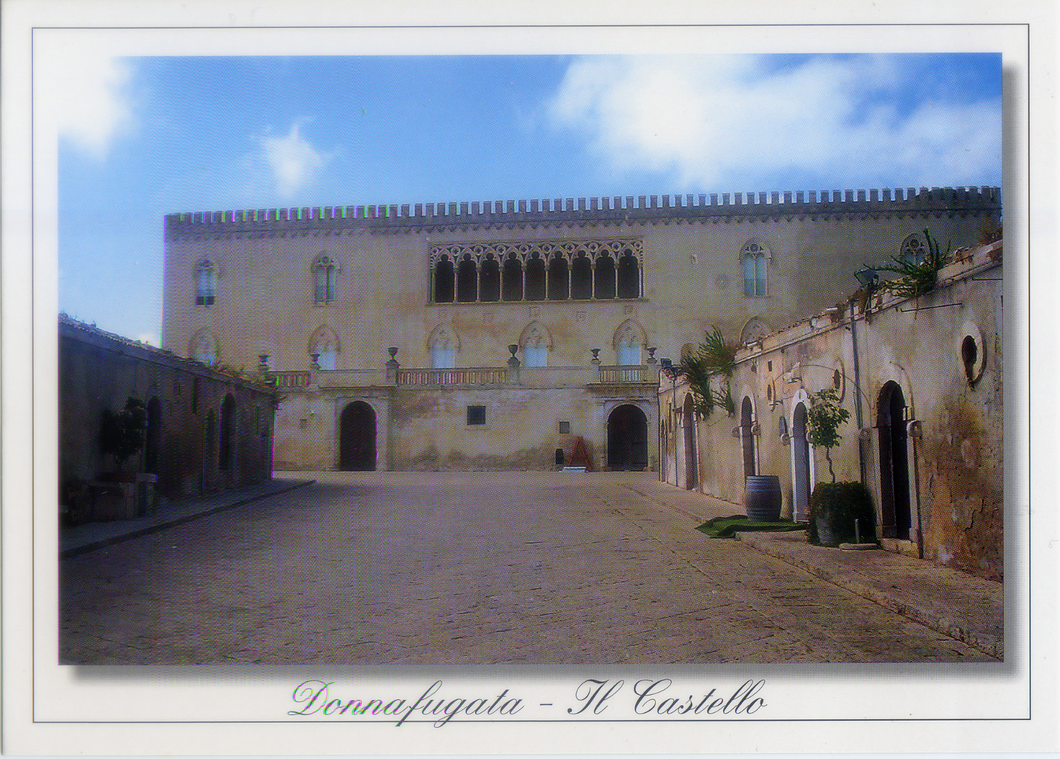 Cartolina Castello di Donnafugata - Kina Italia