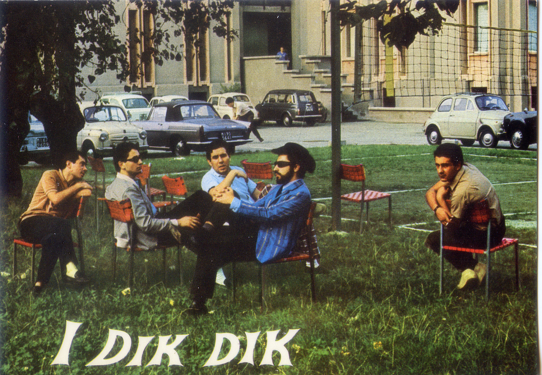 Cartolina  I Dik Dik - Silvercart Milano - Anni '60