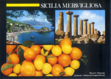 Carica l&#39;immagine nel visualizzatore di Gallery, Cartolina Sicilia Meravigliosa (26277-F) - Kina Italia