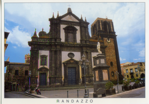 Cartolina Randazzo Chiesa di San Nicolò [56853] Kina Italia