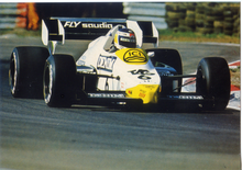Carica l&#39;immagine nel visualizzatore di Gallery, Cartolina Auto Formula 1 - Williams FW09 n°6 (F/637) Kina Italia Anni &#39;80