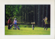 Carica l&#39;immagine nel visualizzatore di Gallery, Cartolina Fantasia Italcards (FT 591) - Partita a Golf