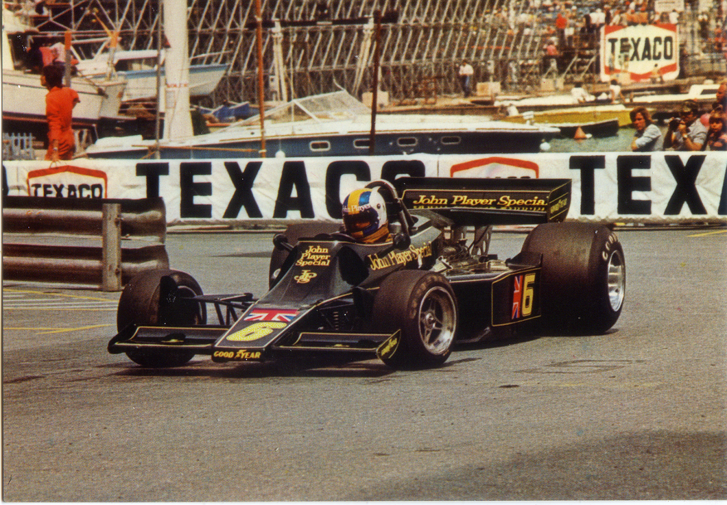 Cartolina Auto Formula 1 - Lotus n°6 (F/596) Fotocelere s.r.l. Milano Anni '80