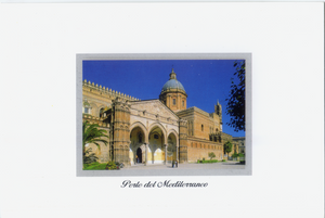 Cartolina "Perle del Mediterraneo" Palermo La Cattedrale ( PA05 ) New Cards