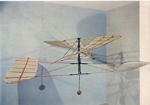 Cartolina Modello dell'Elicottero di  E. Forlanini 1877 -MST 5/116 Garami Milano