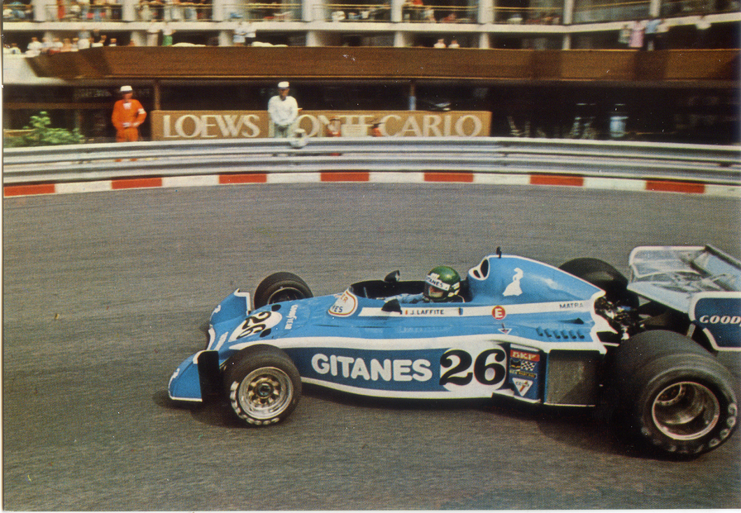 Cartolina Auto Formula 1 - Ligier n°26 (F/596) Fotocelere s.r.l. Milano Anni '80