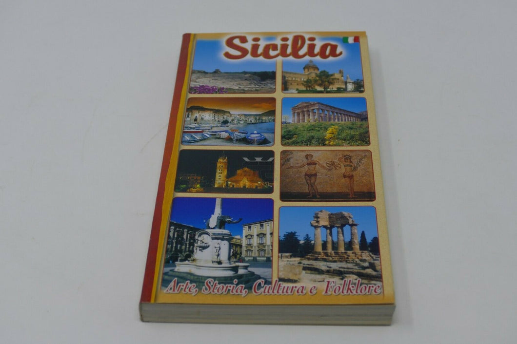 Libro Sicilia - Arte, Storia, Cultura e Folklore- Grafiche Milan Cards