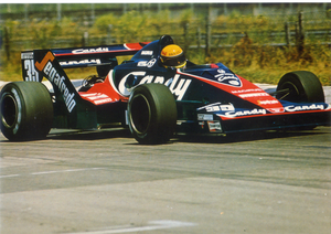 Cartolina Auto Formula 1- Toleman n°35 (F/637) Kina Italia Anni '80