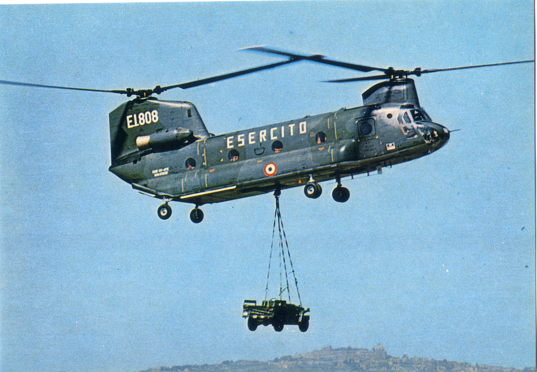 Cartolina Elicottero CH - 47 C 