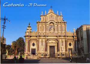 Cartolina Catania Il Duomo [25366] GMC