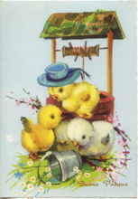 Carica l&#39;immagine nel visualizzatore di Gallery, Cartolina Buona Pasqua Saemec (S/393-1)