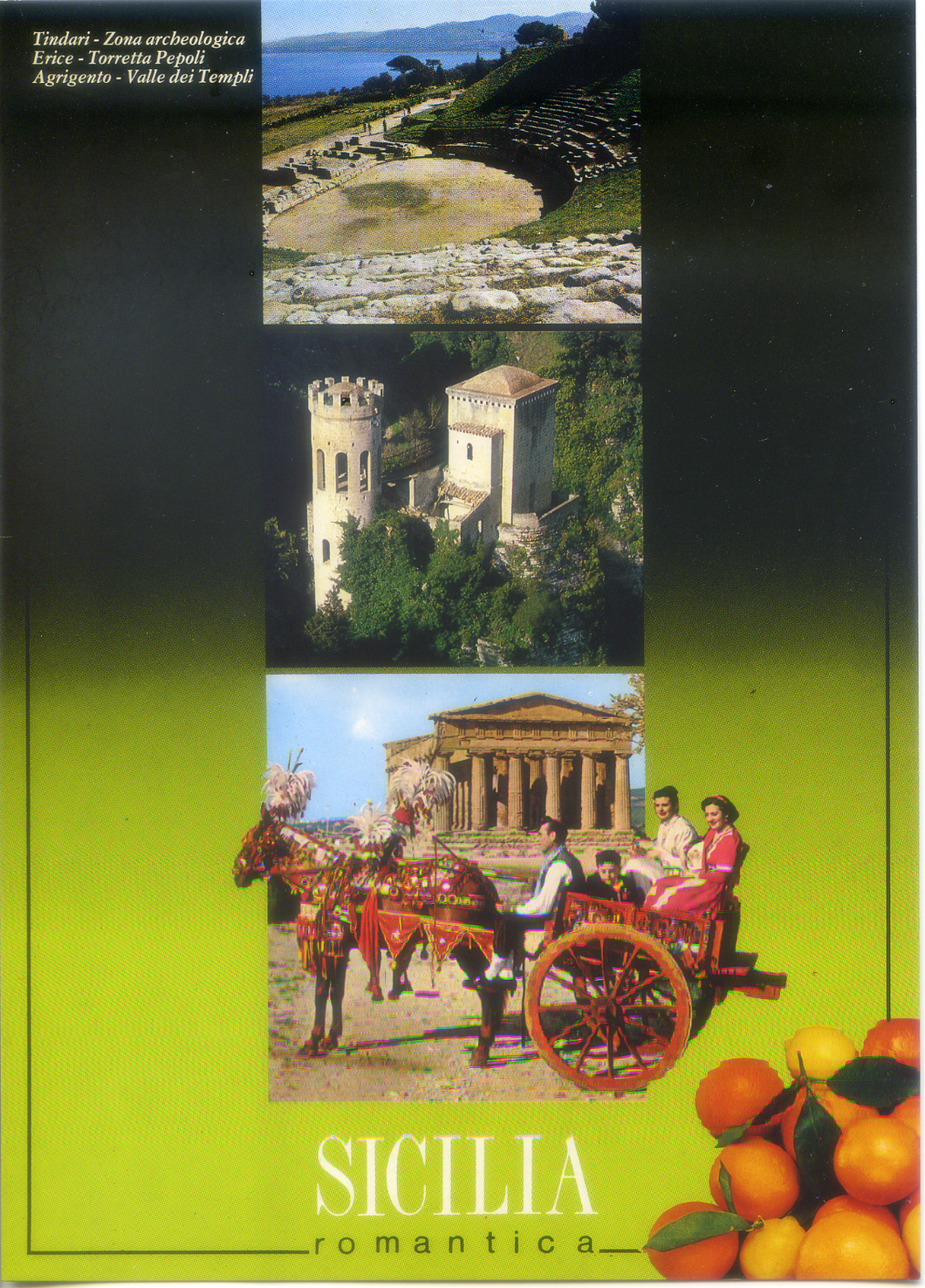 Cartolina Sicilia romantica (26260/F) - Kina Italia