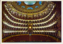 Carica l&#39;immagine nel visualizzatore di Gallery, Cartolina Catania Teatro Massimo Bellini (Interno) [1008] Officina Grafica Bolog