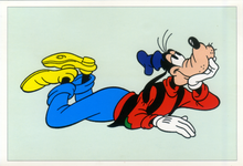 Carica l&#39;immagine nel visualizzatore di Gallery, Cartolina Walt Disney Pippo 12 x 17