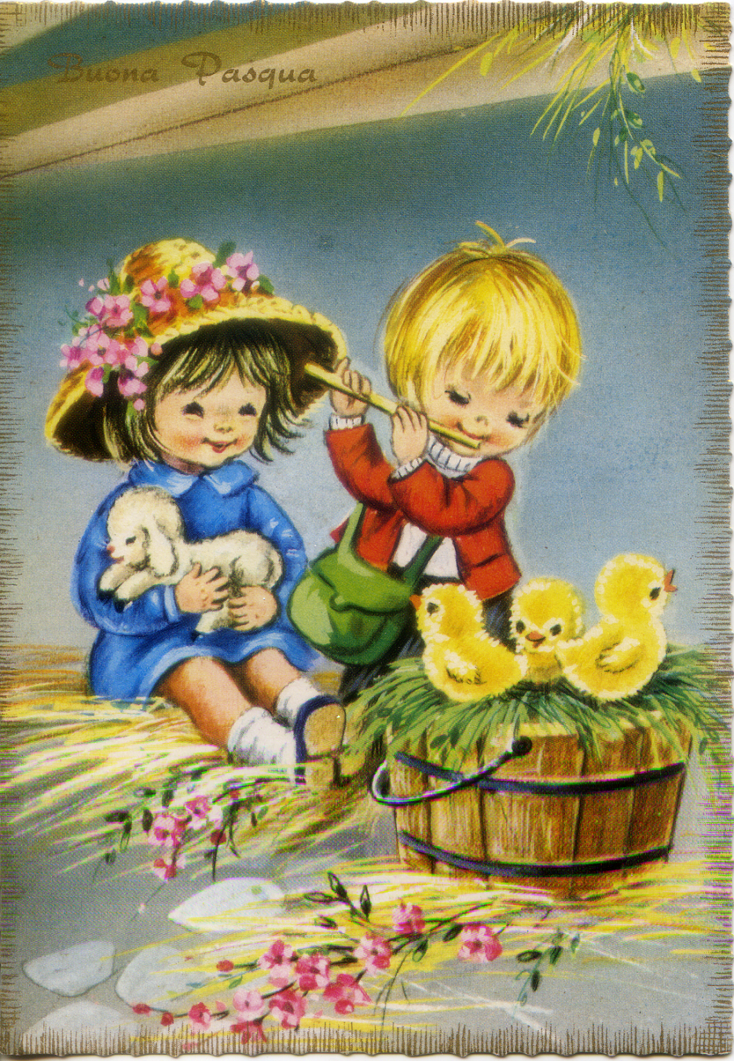 Cartolina Buona Pasqua Saemec S/P 239 [1]