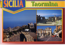Carica l&#39;immagine nel visualizzatore di Gallery, Cartolina Taormina (35114/F) Kina Italia