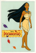 Carica l&#39;immagine nel visualizzatore di Gallery, Cartolina Walt Disney Pocahontas 12 x 17