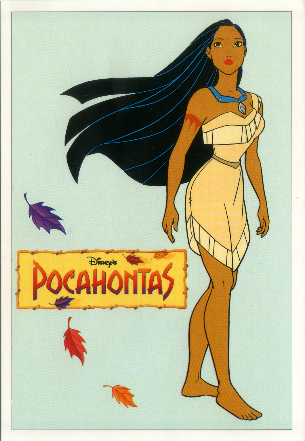 Cartolina Walt Disney Pocahontas 12 x 17