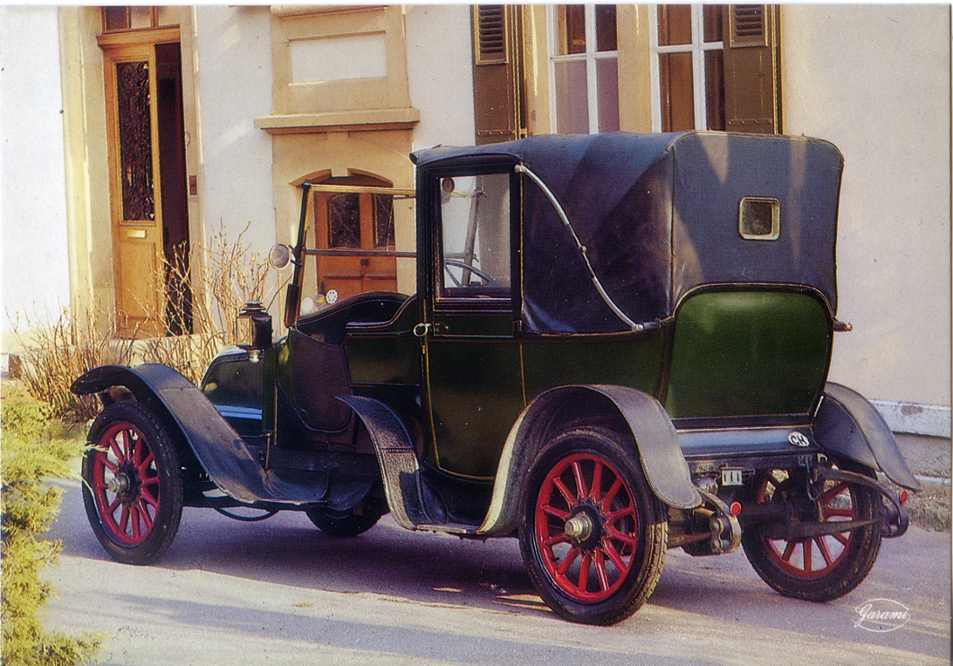 Cartolina Postcard Auto Renault Type: EF-1914 2000 cu.cm. Body by Brewster & CO.