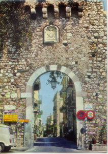 Cartolina Taormina Porta Catania -Continental s.r.l.