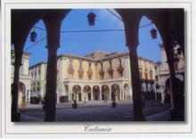 Carica l&#39;immagine nel visualizzatore di Gallery, Cartolina Catania Piazza Mazzini [53674] Kina Italia