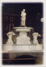 Carica l&#39;immagine nel visualizzatore di Gallery, Cartolina Catania Fontana dell&#39;Amenano [Notturno] (48918/C) Kina Italia