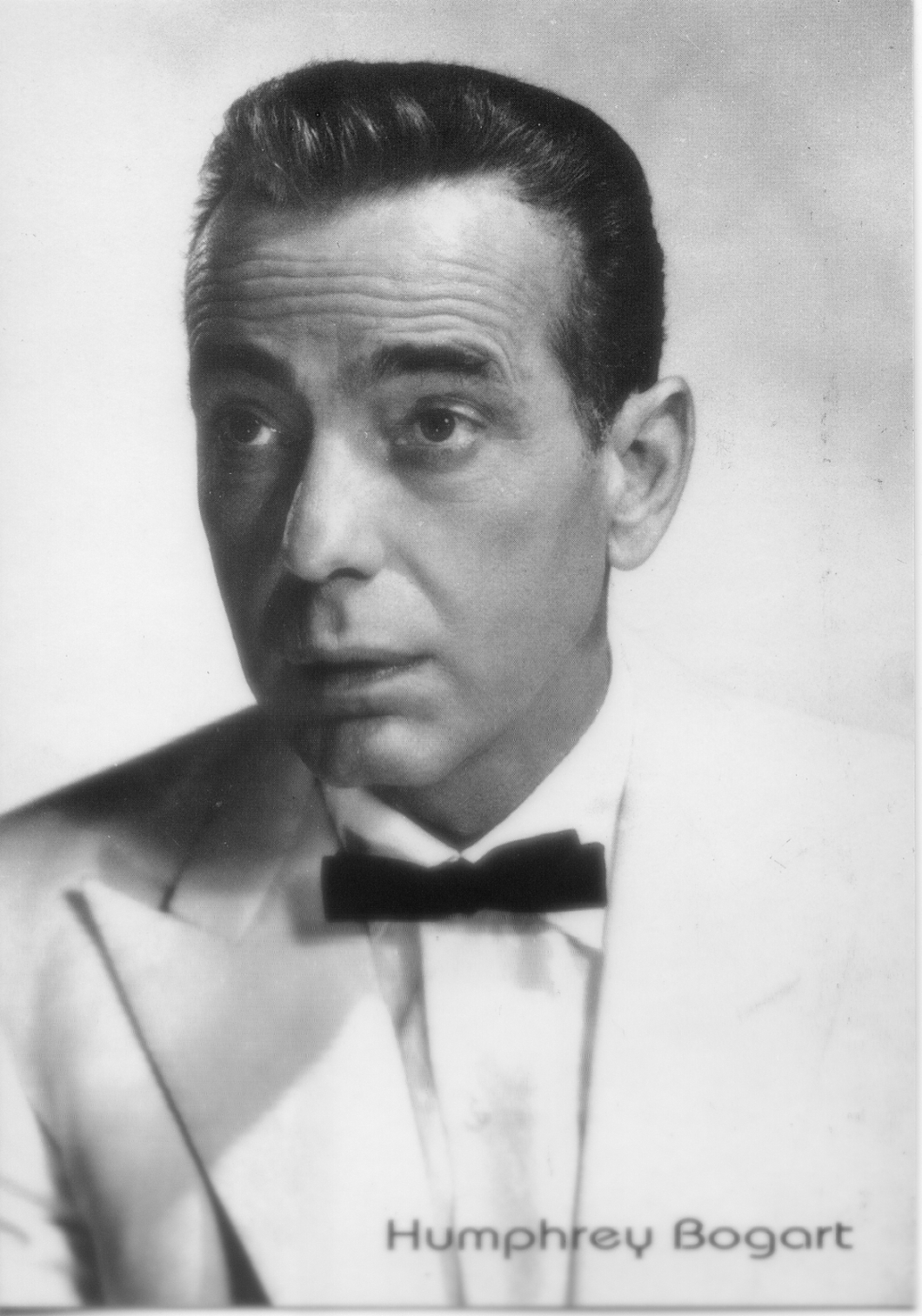Cartolina Humphrey Bogart - Garami Milano
