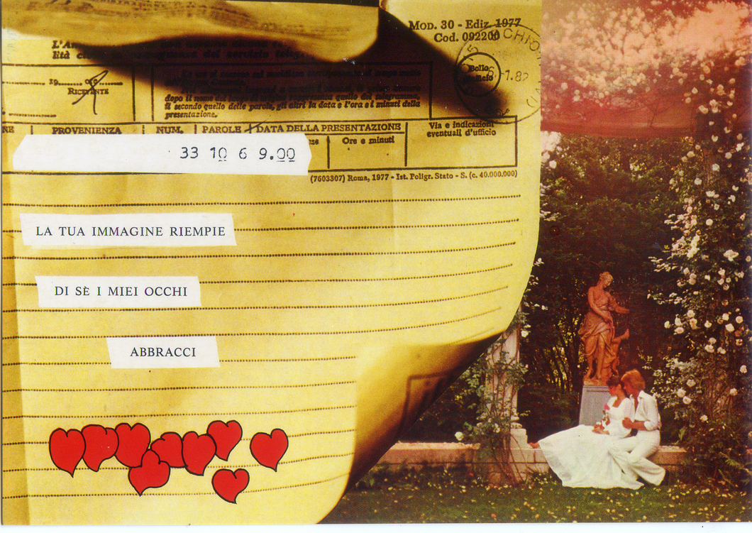 Cartolina Telegramma Amoroso (F/630) Kina Italia (7)
