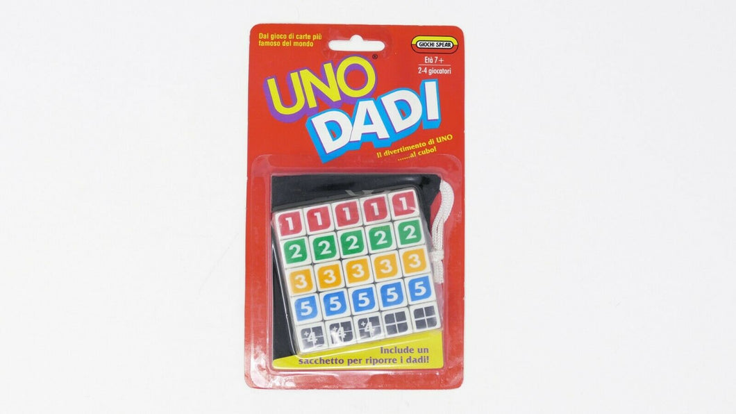 Uno Dadi Mattel - Il gioco dell'Uno nella variante con i Dadi