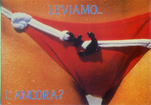 Cartolina Fantasia Italcards (S/36/4) - Leviamo...L'Ancora?