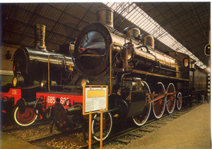 Cartolina Locomotiva a Vapore Gr 552 F.S.  e Gr S 685 F.S. - MST 13/28 Garami Mi