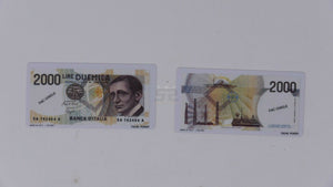 25 Fiches "2000 Lire" Italcards