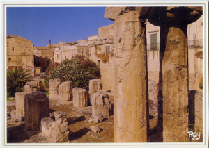Cartolina Siracusa Tempio d'Apollo (146) Photo Ray RSM