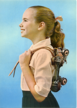 Carica l&#39;immagine nel visualizzatore di Gallery, Cartolina Bambina con Pattini - Rotalcolor Rotalfoto Milano R.104/bis (5)