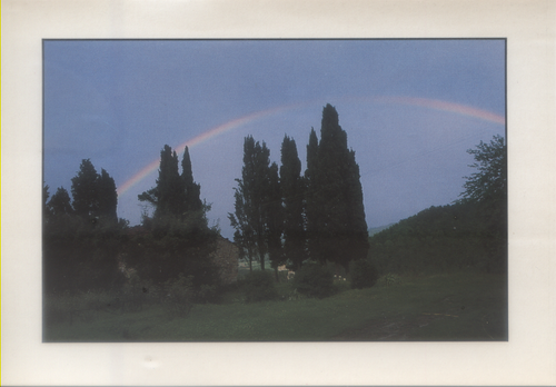 Cartolina Arcobaleno su paesaggio rurale (9820122) Italcards - Foto Paolo Prada
