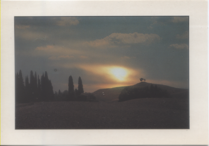 Cartolina Sole al tramonto (9820126) Italcards Bologna Foto Paolo Prada
