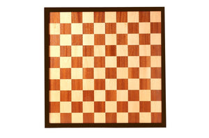 Scacchiera Double Face (scacchiera + damiera internazionale e italiana ) 47x47 in legno