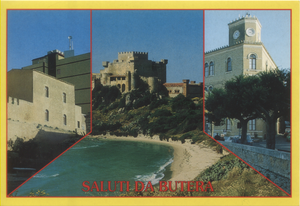 Cartolina Saluti da Butera (36967/F) Kina Italia - Arcangelo Santagati Editore